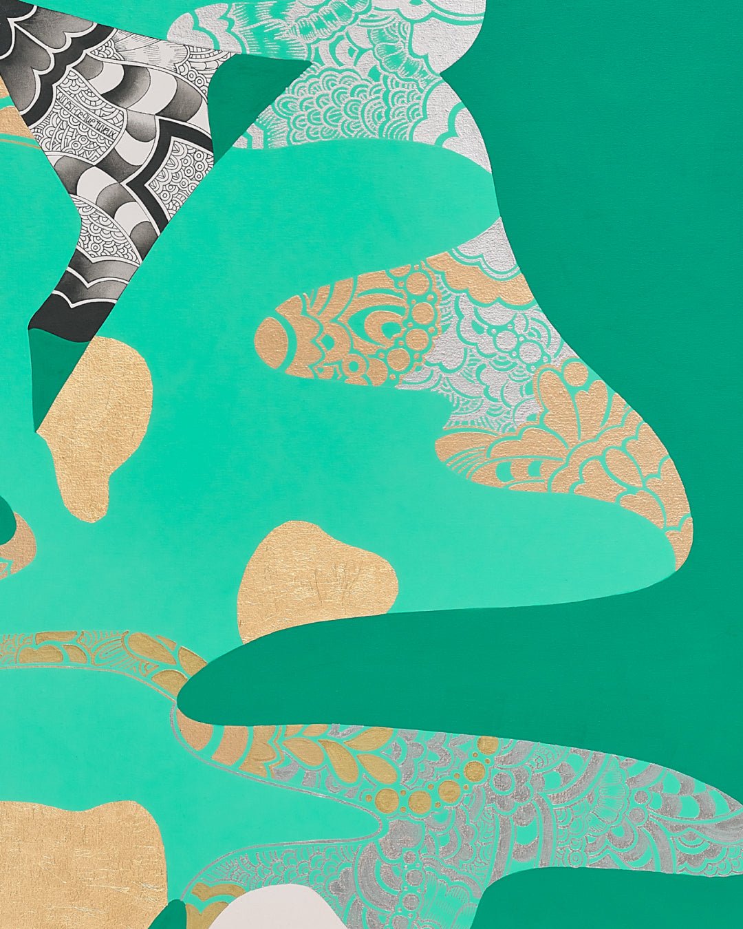 korean art, HARSH - DOKHBI ARTWORKS Mixed Media Painting