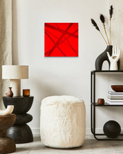 Korean contemporary textile art HOPE 1 by KELLEY KIM, interior wall art decor