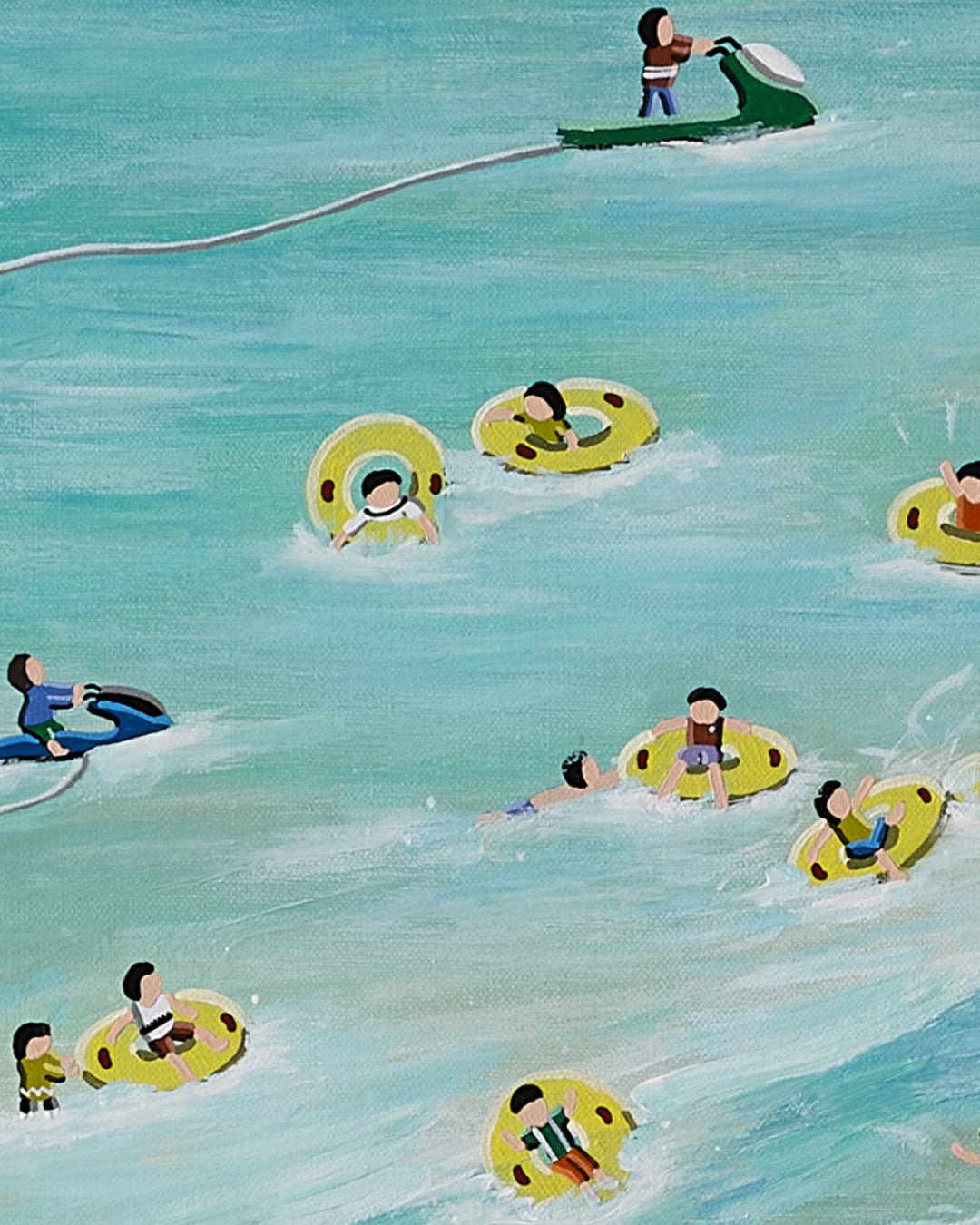 korean art, Hot - summer - DOKHBI ARTWORKS Lee Kyoung Hyun Painting