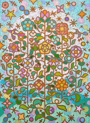 korean art, Humming garden 20-4 - DOKHBI ARTWORKS Kim young-jin Painting