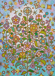 korean art, Humming garden 20-5 - DOKHBI ARTWORKS Kim young-jin Painting