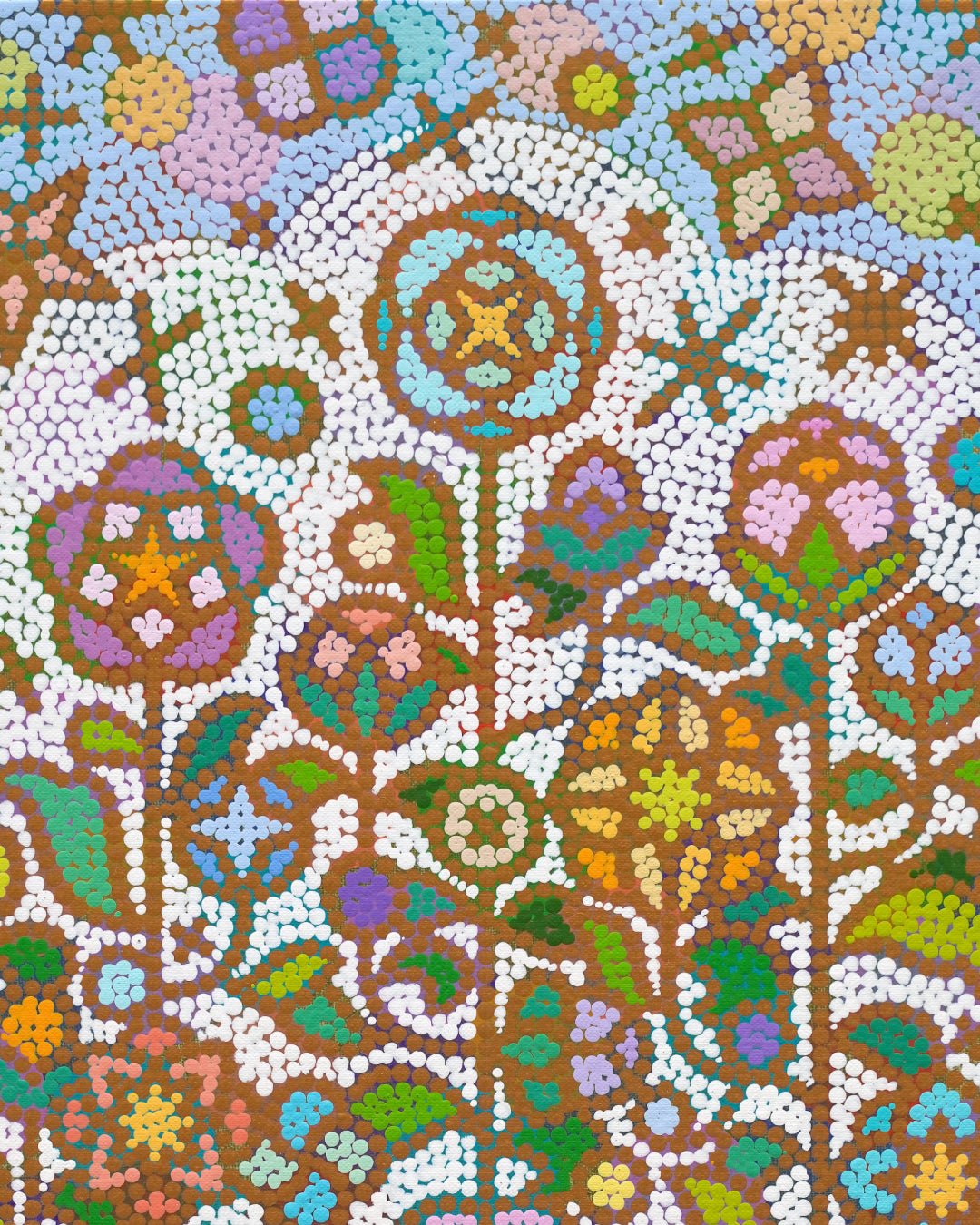 korean art, Humming garden 20-5 - DOKHBI ARTWORKS Kim young-jin Painting