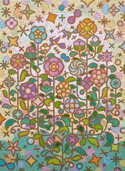 korean art, Humming garden 20-8 - DOKHBI ARTWORKS Kim young-jin Painting