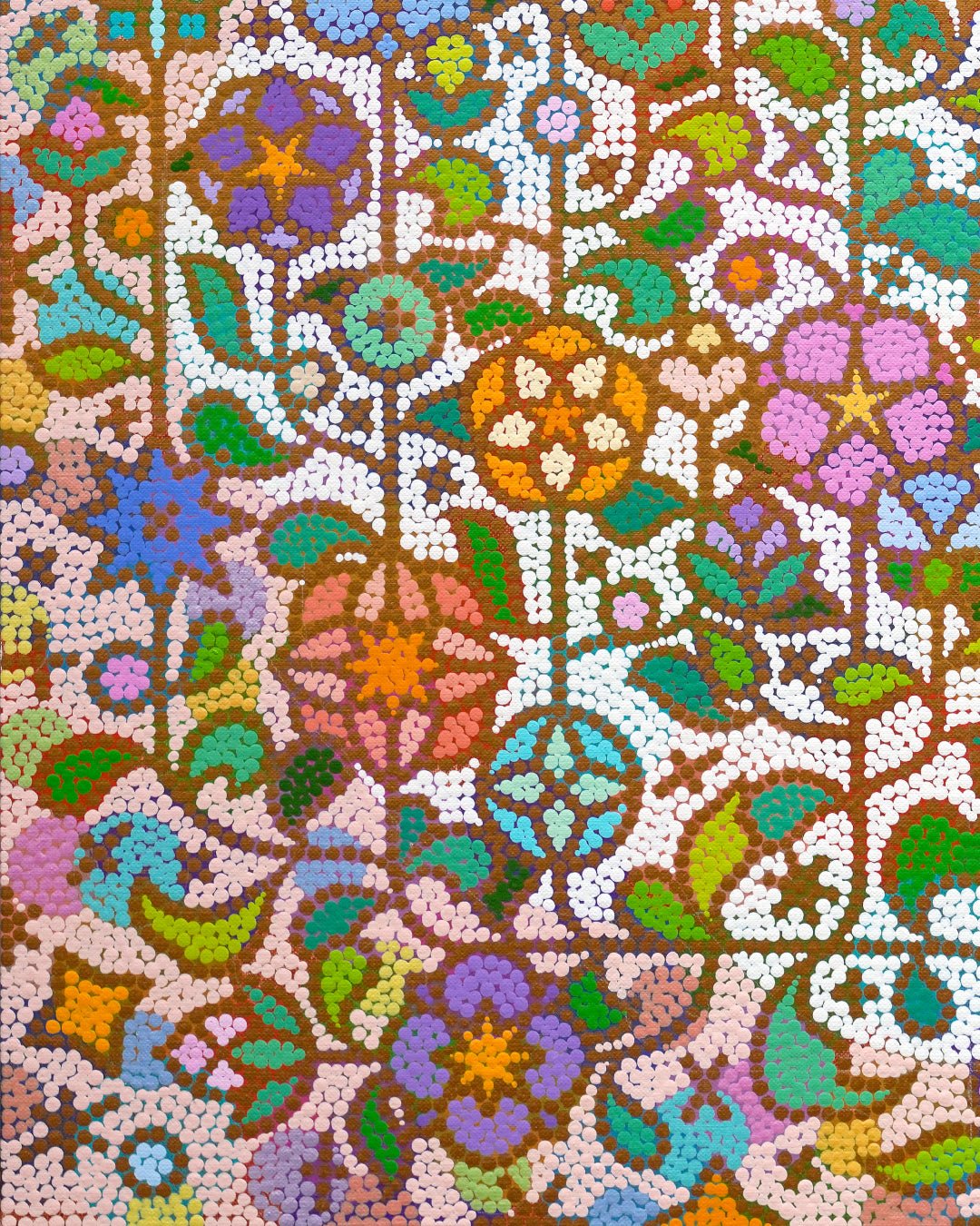 korean art, Humming garden 30 - 9 - DOKHBI ARTWORKS Kim young - jin Painting