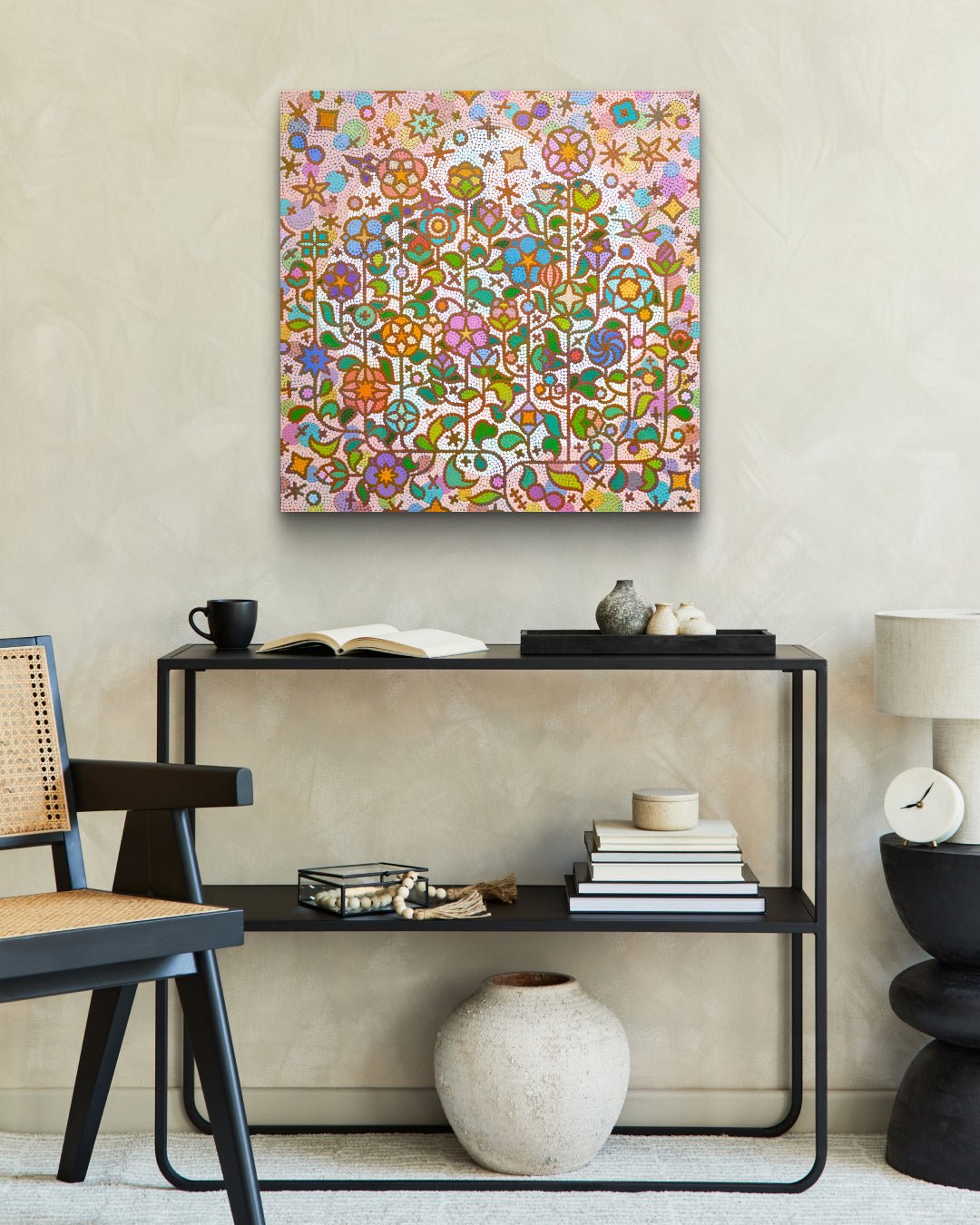 korean art, Humming garden 30 - 9 - DOKHBI ARTWORKS Kim young - jin PaintingARTWORKS