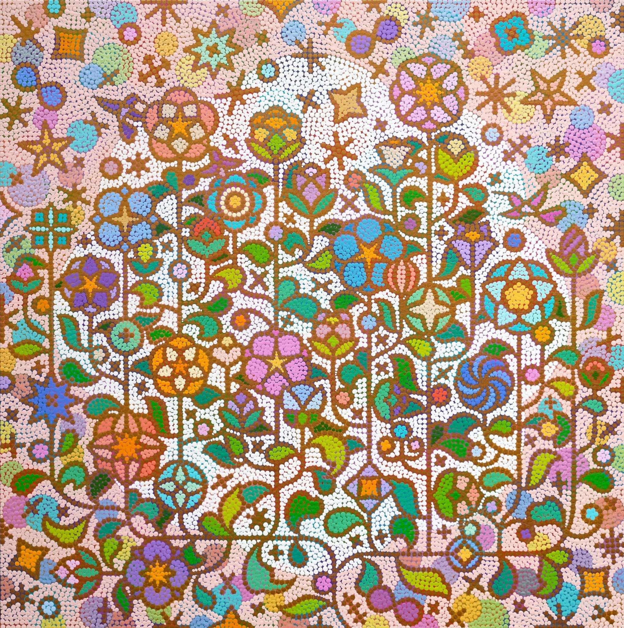 korean art, Humming garden 30 - 9 - DOKHBI ARTWORKS Kim young - jin Painting