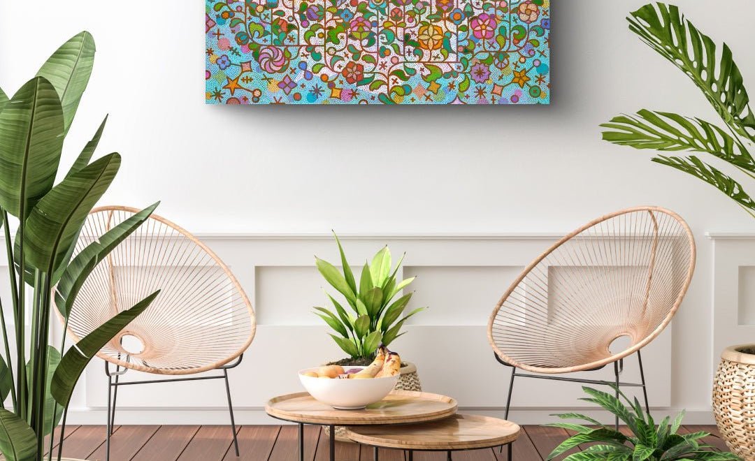 korean art, Humming garden 60 - 2 - DOKHBI ARTWORKS Kim young - jin Painting