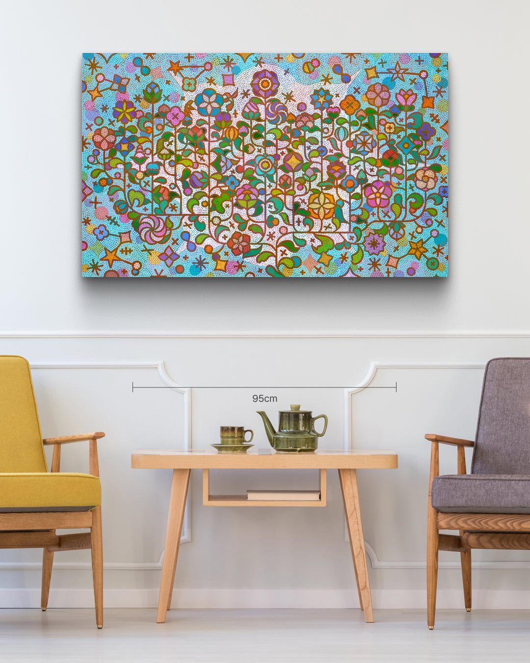 korean art, Humming garden 60 - 2 - DOKHBI ARTWORKS Kim young - jin Painting