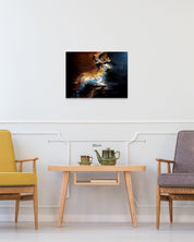 I am, Because Who I am (Deer) size reference 53x45.5cm - original Korean painting by Luka Kim