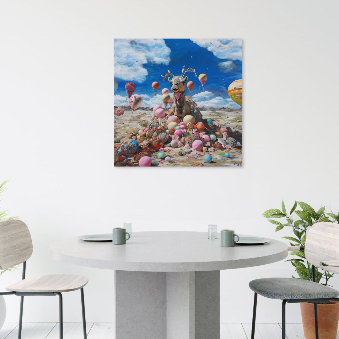 korean art, Ice Cream Party - DOKHBI ARTWORKS Painting Yun Song - A