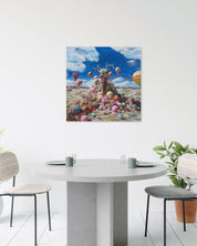 korean art, Ice Cream Party - DOKHBI ARTWORKS Painting Yun Song - A