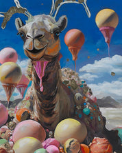 korean art, Ice Cream Party - DOKHBI ARTWORKS Painting Yun Song - A