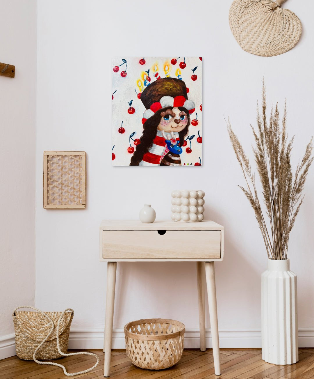 korean art, i'm your cherry cake - DOKHBI $1000 ARTWORKS Leeseo Noh