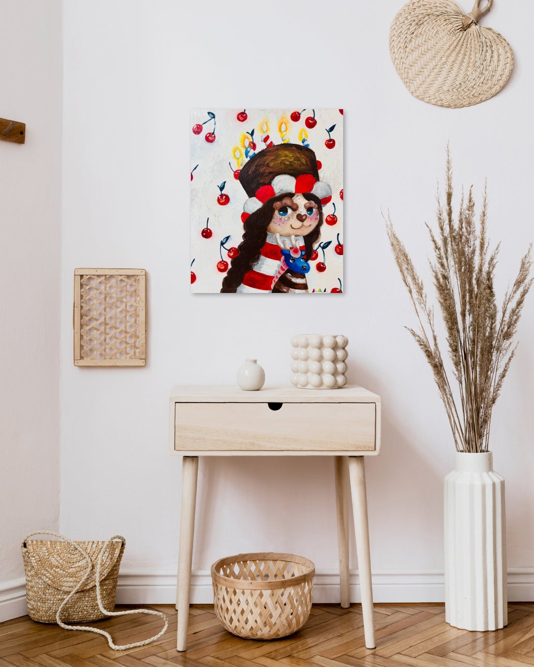 korean art, i'm your cherry cake - DOKHBI $1000 ARTWORKS Leeseo Noh