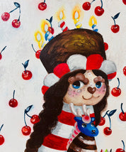 korean art, i'm your cherry cake - DOKHBI $1000 ARTWORKS Leeseo Noh