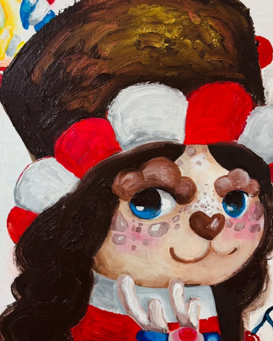 korean art, i'm your cherry cake - DOKHBI $1000 ARTWORKS Leeseo Noh