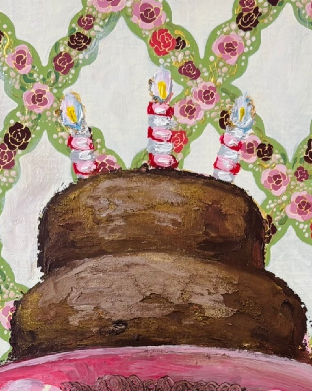 korean art, i'm your strawberry cake - DOKHBI $1000 ARTWORKS Leeseo Noh