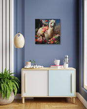 korean art, In My Secret Garden - DOKHBI ARTWORKS Painting Yun Song - A ARTWORKS dokkaebi dokebi k - art Korean contemporary painting In My Secret Garden by Yun Song - A, interior wall art decor DOKHBI