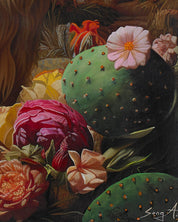 korean art, In My Secret Garden - DOKHBI ARTWORKS Painting Yun Song - A