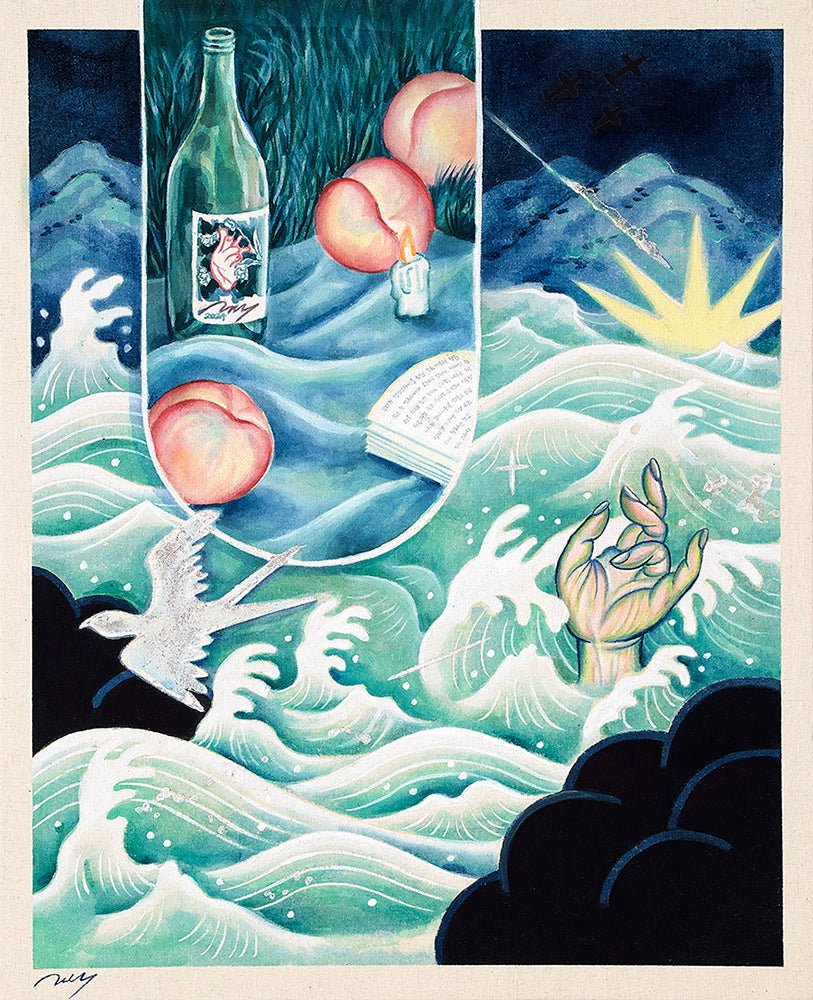 korean art, Incident beyond the window - DOKHBI $1000 ARTWORKS Han Hye Soo