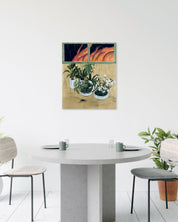 korean art, Incident beyond the window : Fire - DOKHBI ARTWORKS Han Hye Soo Mixed Media