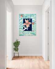 korean art, Incident Beyond the Window : Flower - DOKHBI ARTWORKS Han Hye Soo Mixed Media