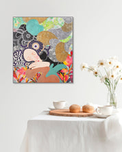 korean art, Insomnie - DOKHBI ARTWORKS Mixed Media Painting