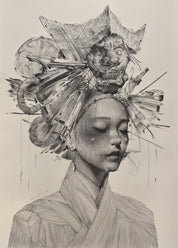 korean art, INSTG SeriesD2552 - DOKHBI ARTWORKS Lee.K Painting