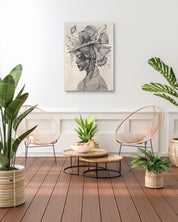 Korean contemporary graphite drawing INSTG Series#D2554 by Lee.K, interior wall art decor