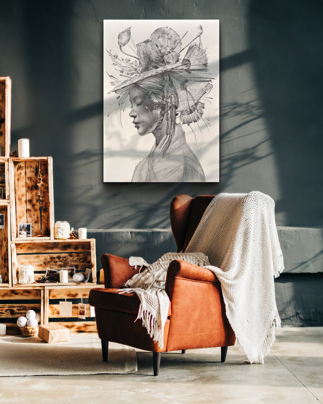 korean art, INSTG SeriesD2554 - DOKHBI ARTWORKS Lee.K Painting