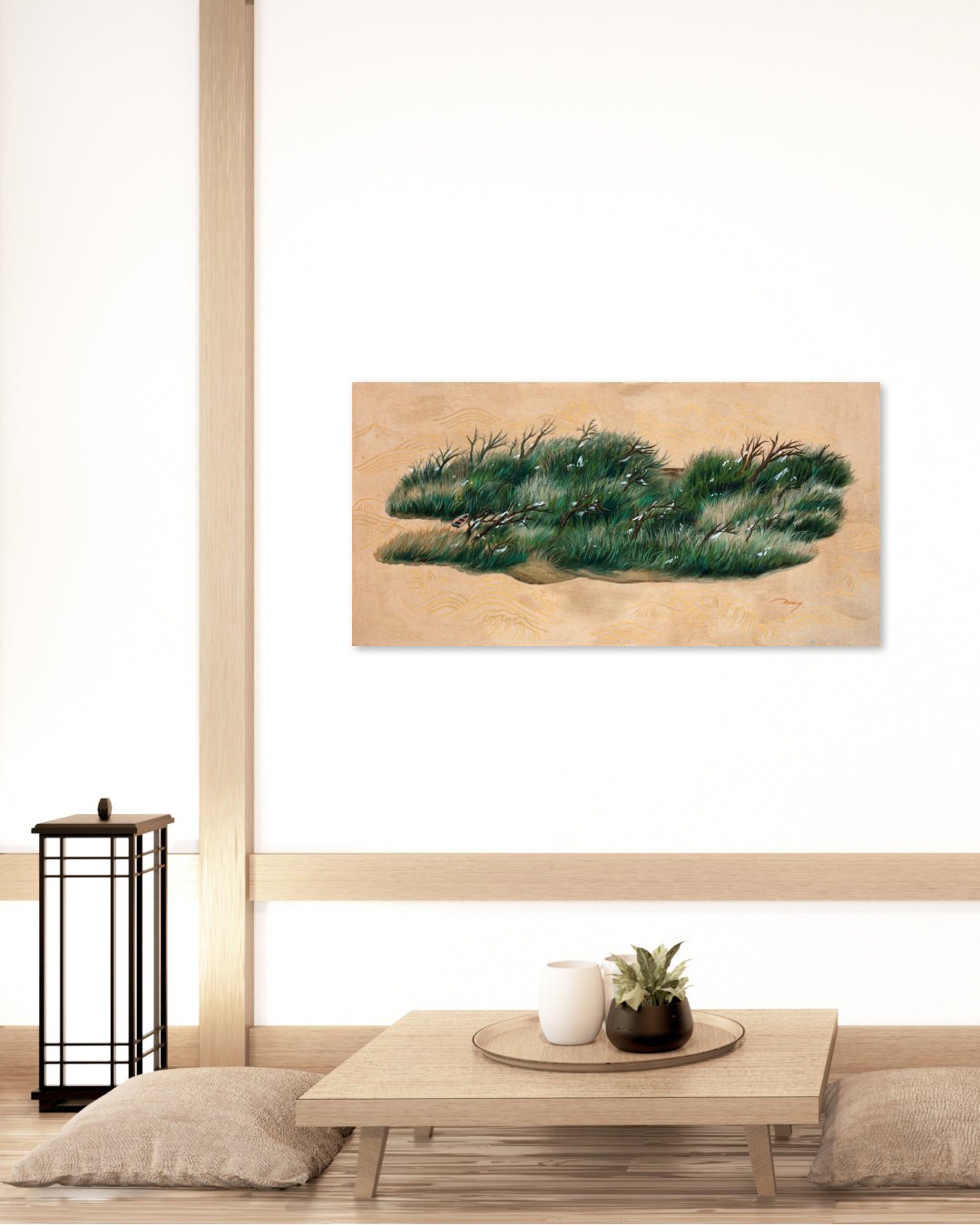 korean art, Island of birds - DOKHBI ARTWORKS Han Hye Soo Mixed MediaARTWORKS