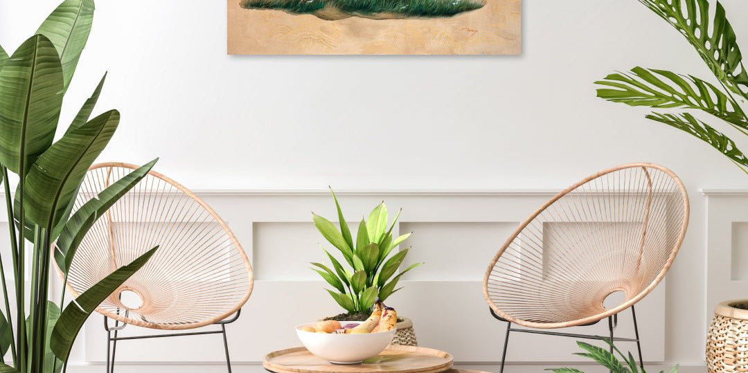 korean art, Island of birds - DOKHBI ARTWORKS Han Hye Soo Mixed Media