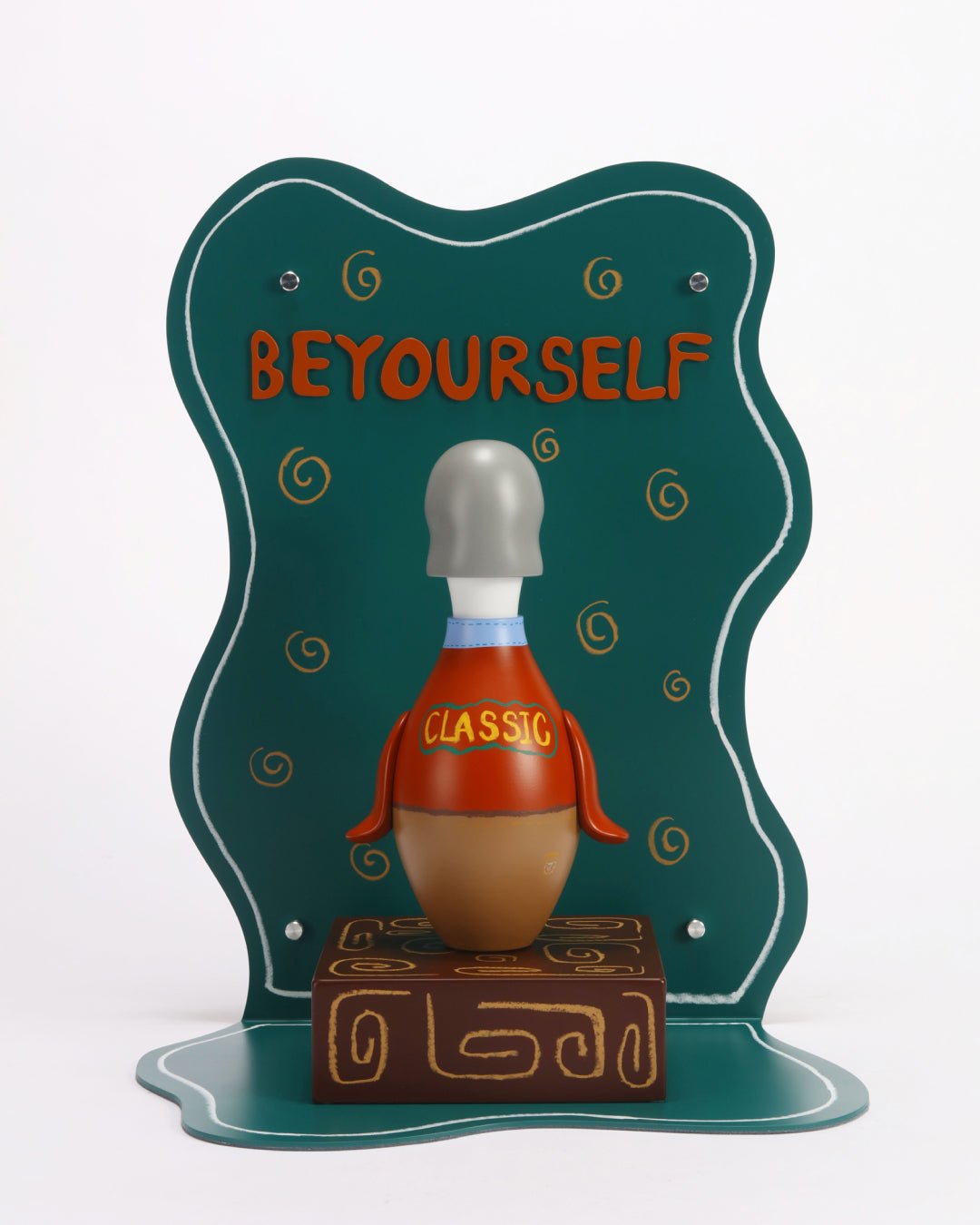 korean art, Jim (Classic Man) - DOKHBI Jung Seyoon Mixed Media Sculptures & Statues