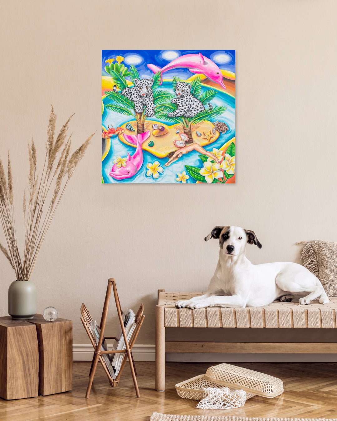 korean art, Journey to Paradise - DOKHBI Aira Choi ARTWORKS Painting