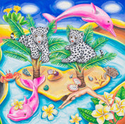 korean art, Journey to Paradise - DOKHBI Aira Choi ARTWORKS Painting