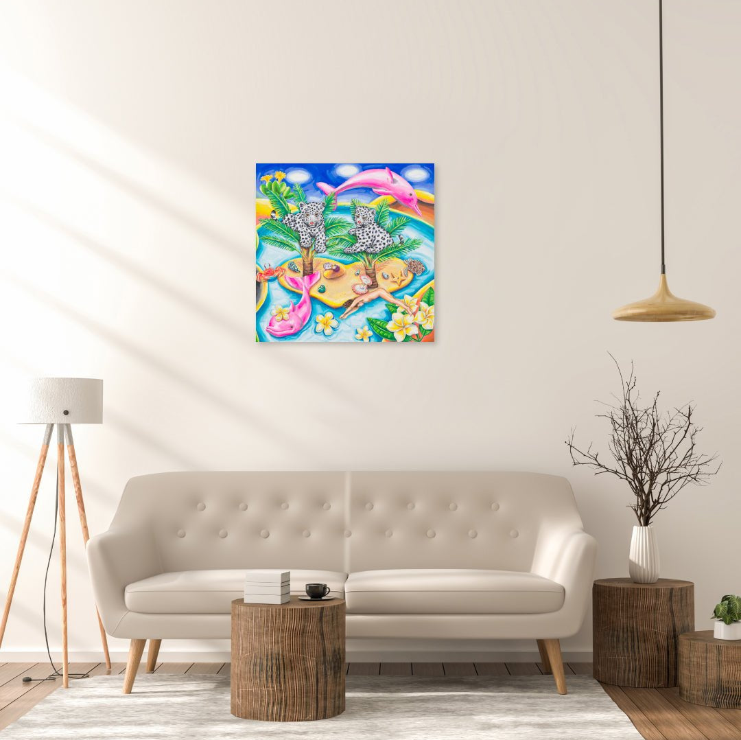 korean art, Journey to Paradise - DOKHBI Aira Choi ARTWORKS Painting