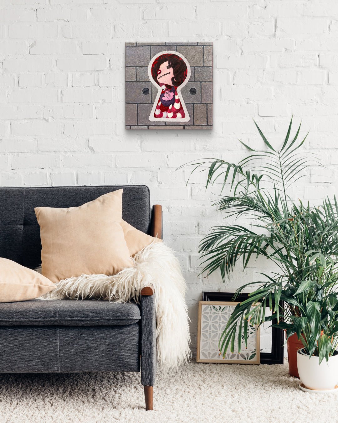 korean art, keyhole - DOKHBI $1000 ARTWORKS EunBong