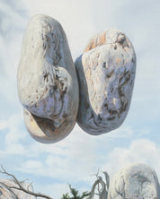 Kiss close-up detail, Oil on canvas texture by artist Park Jung Yong 2023