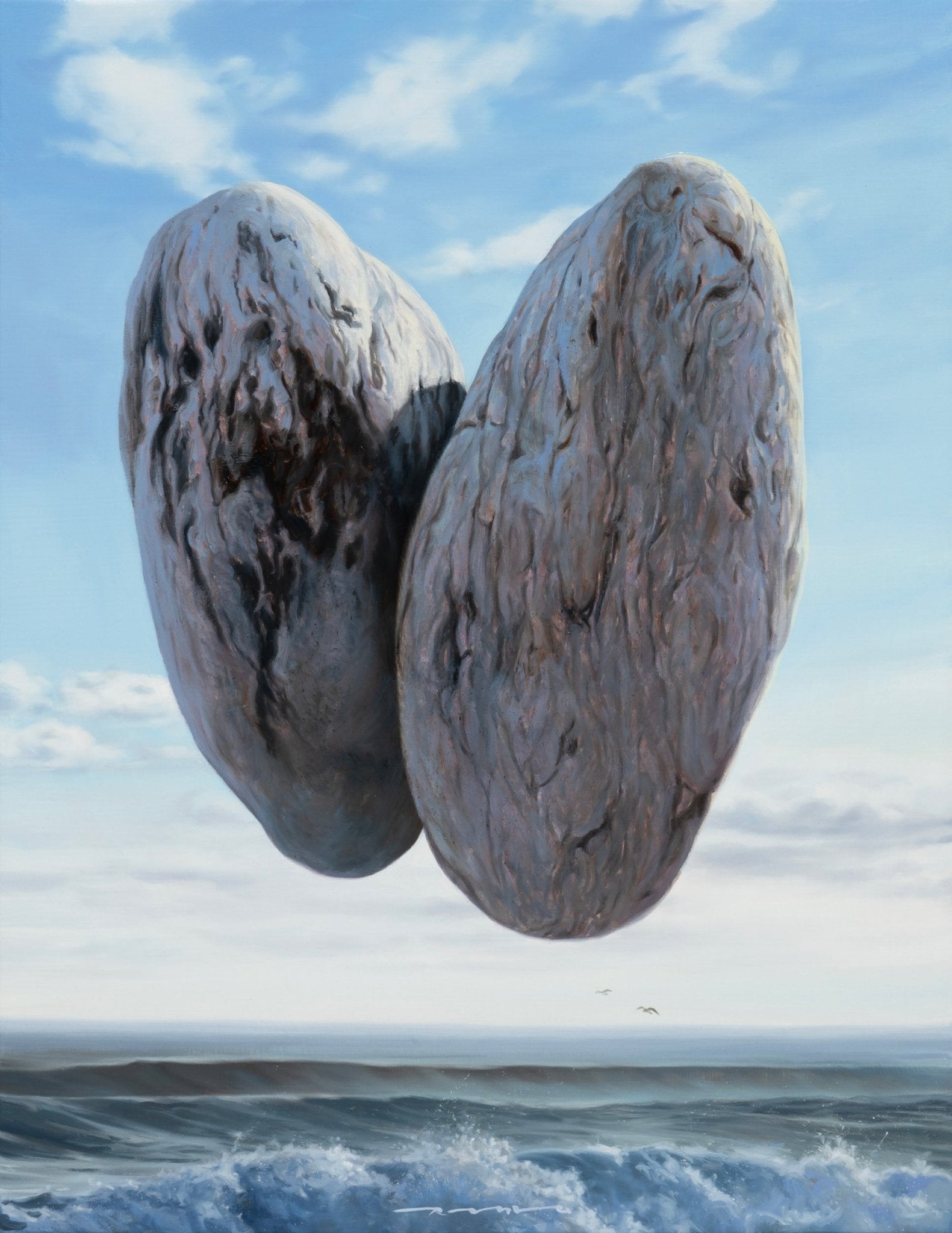 Kiss - Oil on canvas 53.0×40.9cm by Park Jung Yong, Korean Contemporary Art 2024