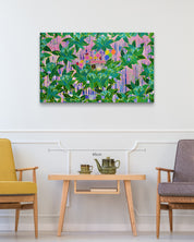 The Value of Now, Treasured Moments size reference 116.8x72.7cm - original Korean painting by LILY