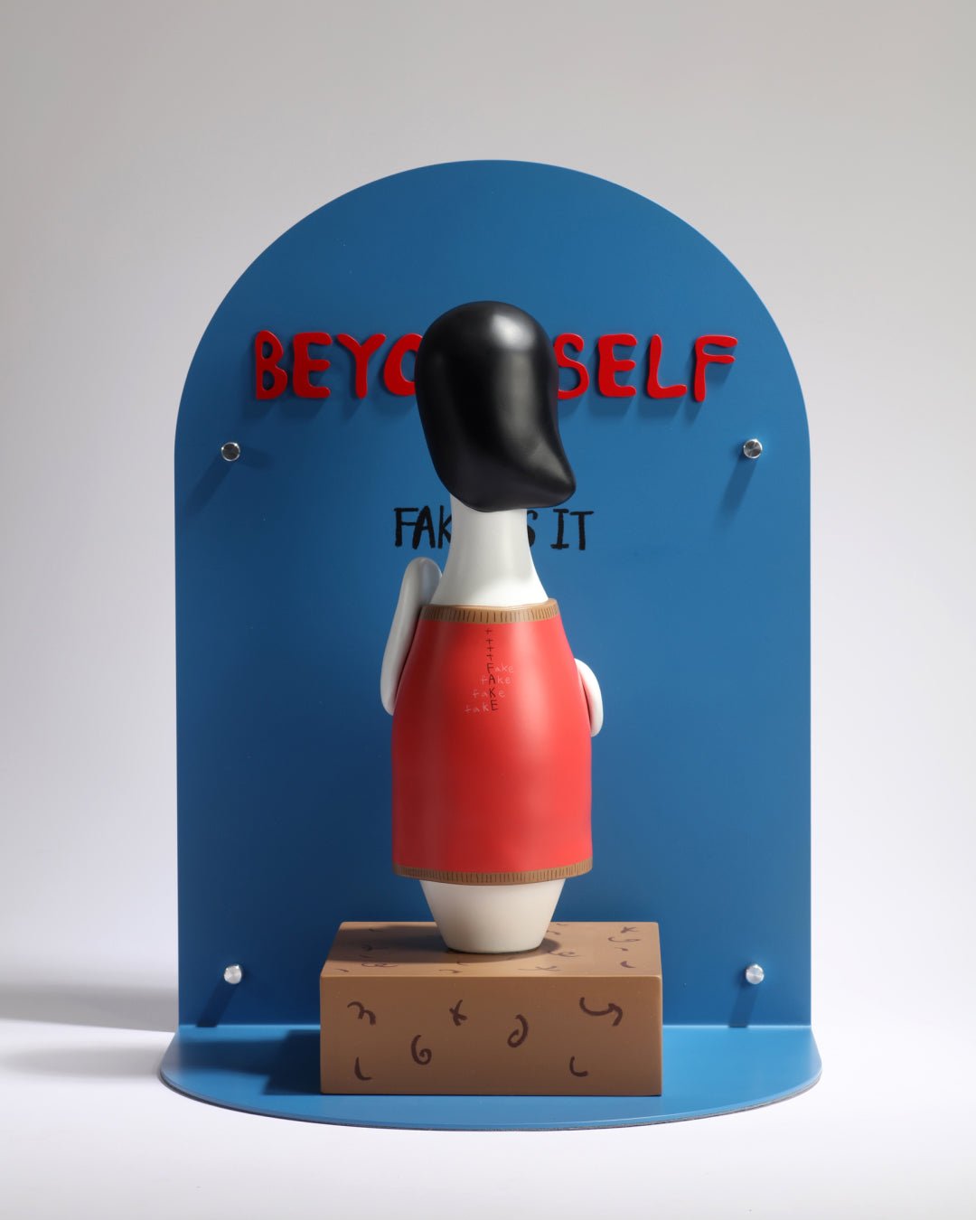 korean art, Laura (Woman) - DOKHBI Jung Seyoon Mixed Media Sculptures & Statues