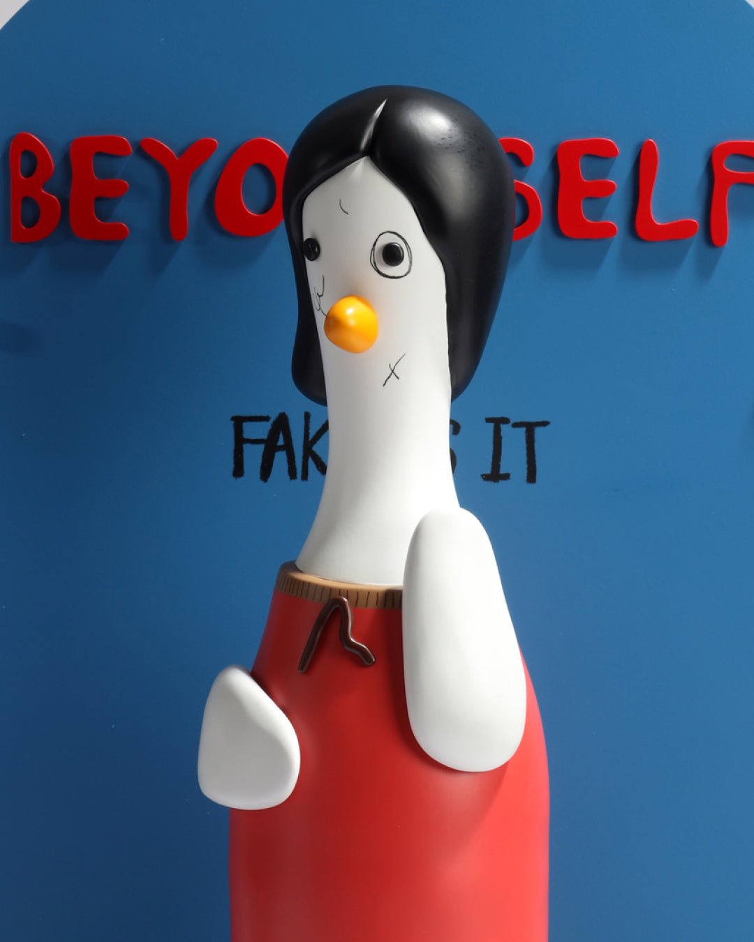 korean art, Laura (Woman) - DOKHBI Jung Seyoon Mixed Media Sculptures & Statues