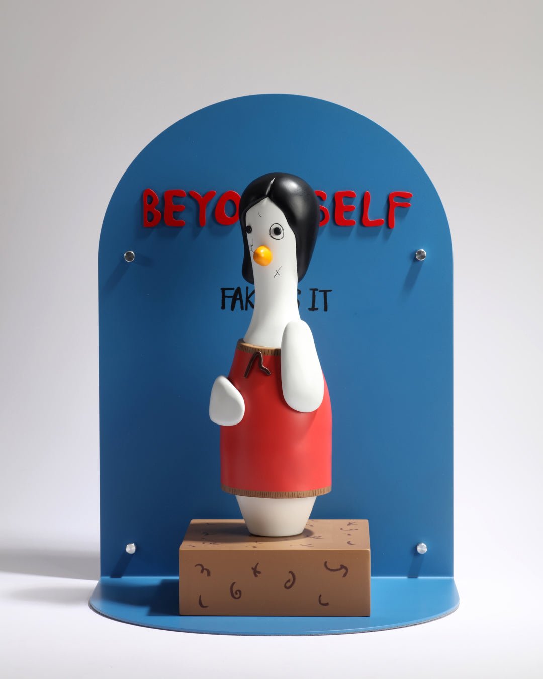 korean art, Laura (Woman) - DOKHBI Jung Seyoon Mixed Media Sculptures & Statues