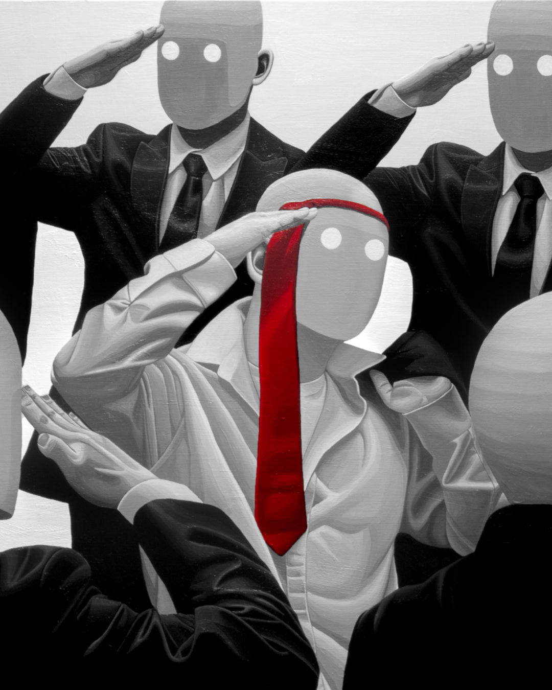 korean art, Laxity of power - DOKHBI ARTWORKS Jungwan Chae Painting