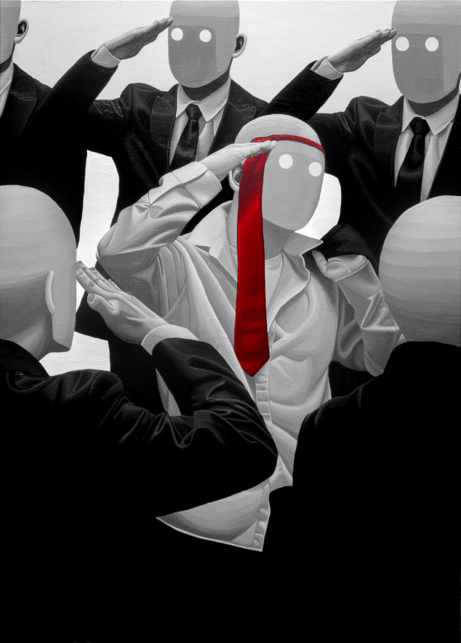 korean art, Laxity of power - DOKHBI ARTWORKS Jungwan Chae Painting