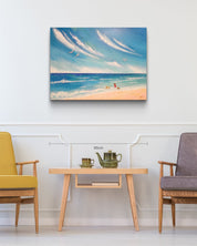 korean art, Let's walk together 1 - DOKHBI ARTWORKS Mint Painting