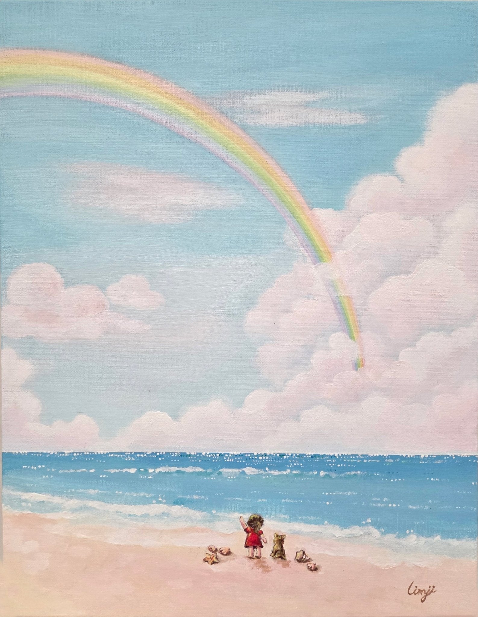 korean art, Let's walk together 2 - DOKHBI $1000 ARTWORKS Mint