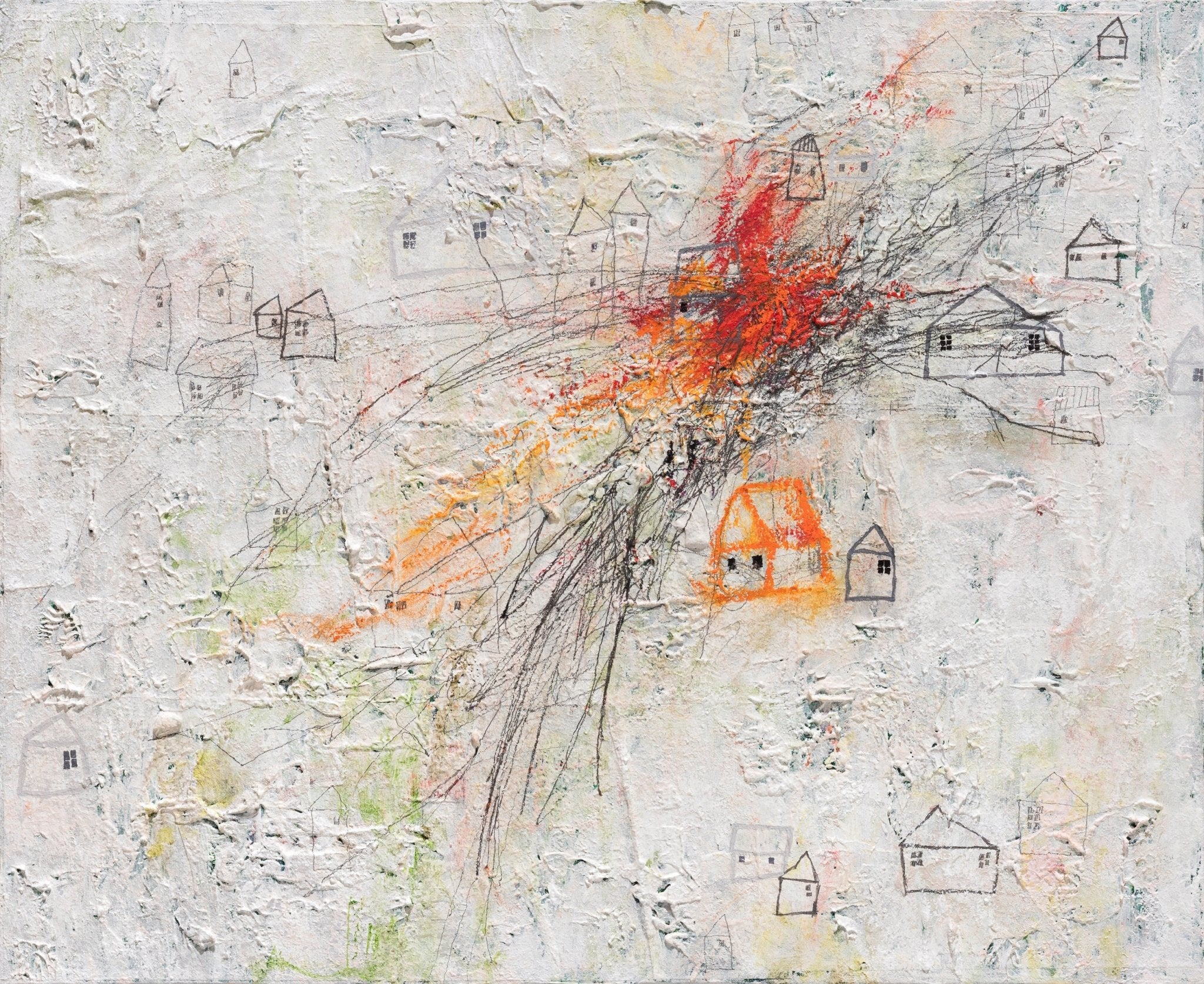 korean art, Love Lost 1 - DOKHBI ARTWORKS Mixed Media Youyeong Seo