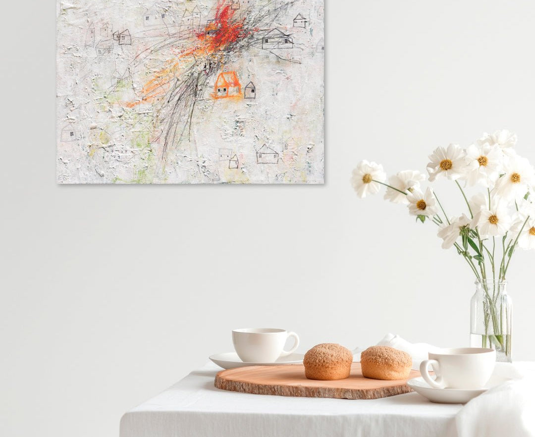 korean art, Love Lost 1 - DOKHBI ARTWORKS Mixed Media Youyeong Seo