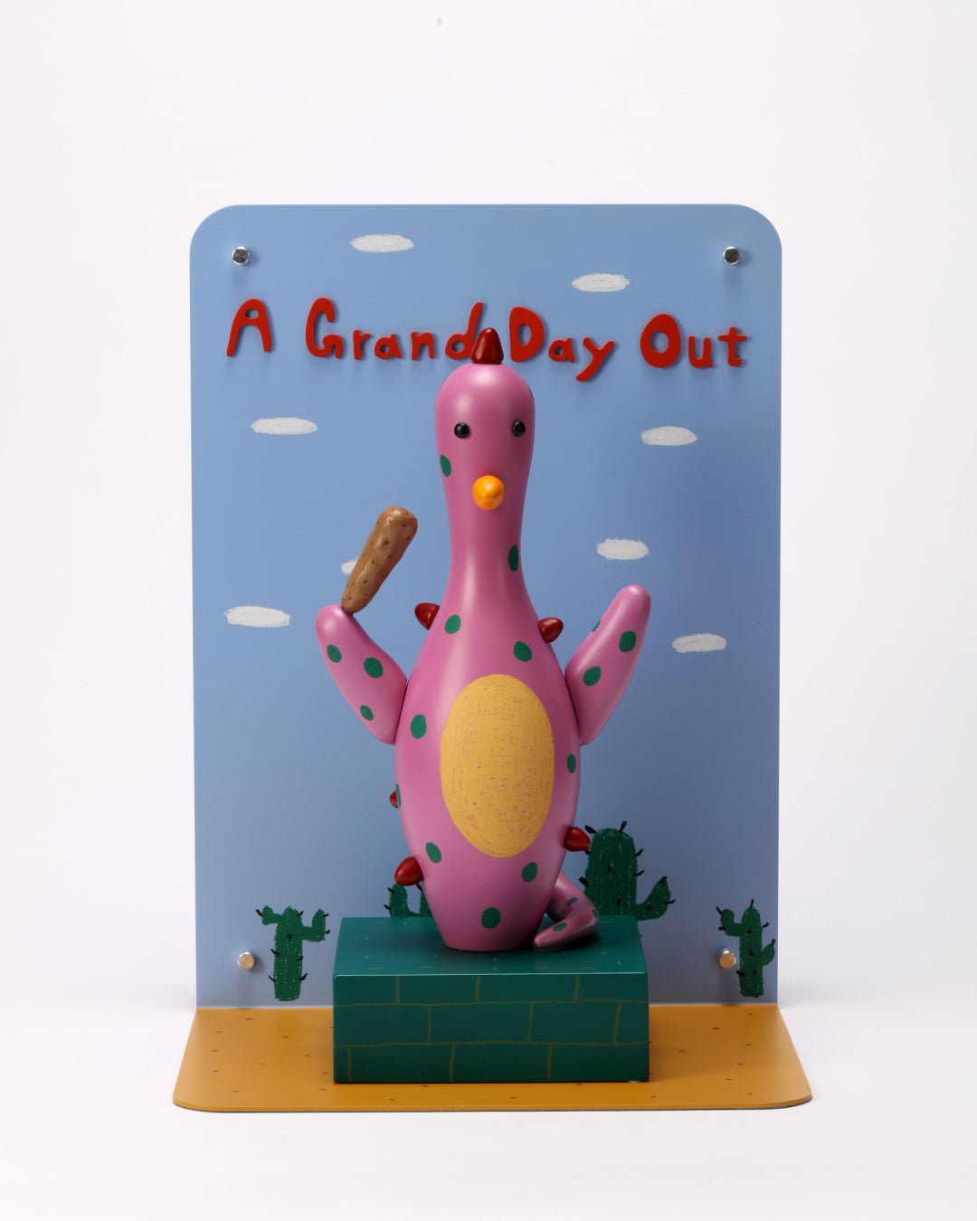 korean art, Mason (Monster) - DOKHBI Jung Seyoon Mixed Media Sculptures & Statues